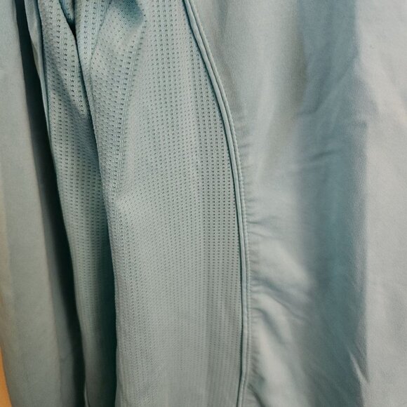 Peter Millar Wicking E4 UPF 50 Turquoise 1/4 Zip Golf Pullover Size M - Picture 6 of 8